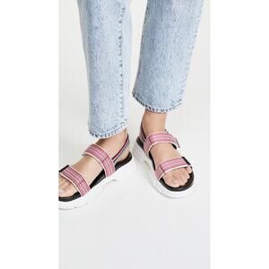 Villa Rouge Esco Sandals Red/White - 9
